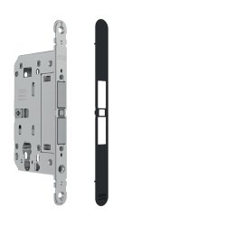 AGB - Magnetický zámek TOUCH & CLOSE PZ s krytkou - 50 BS - Černá matná - PZ otvor pro vložku (3/4)