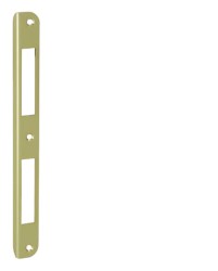 AGB - Protiplech F18 L / 2xR OLV - Mosaz leštěná lakovaná (3/4)