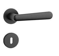 AS - ARIA - R 5S BS - Černá matná - klika/klika - rozety WC (3/6)