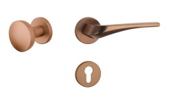 AS - DALIA - R 7S CUM PVD - Měď matná PVD - rozety BB - klika/klika (7/8)