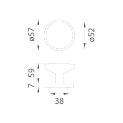 AS - KOULE ORTICA - R 7S BS - Černá matná (2/2)