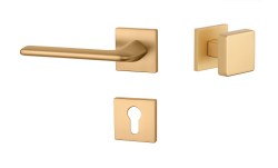 AS - LILA - HR 7S OLS - Mosaz broušená - rozety WC - klika/klika (6/8)