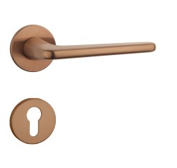 AS - LIRA - R 5S CUM PVD - Měď matná PVD - klika/klika - rozety WC (4/6)