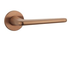 AS - LIRA - R 5S CUM PVD - Měď matná PVD - klika/klika - rozety WC (5/6)