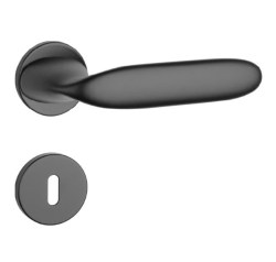 AS - PEONIA - R 7S BS - Černá matná - klika/klika - rozety WC (3/8)