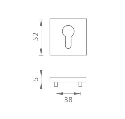 AS - ROZETA - HR 5S T - Titan - rozety BB (7/9)