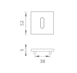 AS - ROZETA - HR 5S T - Titan - rozety WC (6/9)