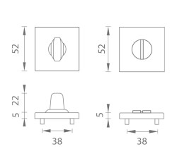 AS - ROZETA - HR 5S T - Titan - rozety WC (8/9)