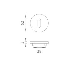 AS - ROZETA - R 5S T - Titan - rozety WC (6/8)