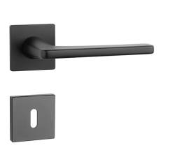 AS - SETIA - HR 5S BS - Černá matná - rozety WC - klika/klika (3/6)