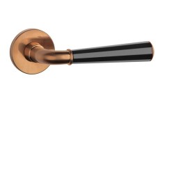 ASM - MARIGOLD 3 - R 7S CUM/BS/CUM - Měď matná / černá matná / měď matná - klika/klika - rozety WC (5/8)