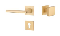 AT - ERBA - HR 7S OLS - Mosaz broušená - rozety WC - klika/klika (6/8)