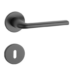 AT - OLEANDRO - R 7S BS - Černá matná - klika/klika - rozety WC (3/8)