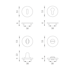 AT - ROZETA - R 7S T - Titan - rozety BB (6/9)