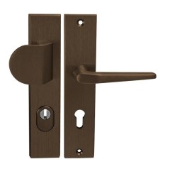 AXA - ATLAS2 PLUS F4 - Bronz elox - PZ PLUS s otvorem pro vložku - 72 mm - klika/klika (4/6)