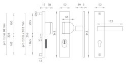 AXA - OMEGA2 PLUS F6 - Inox elox (2/3)
