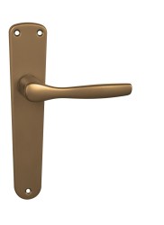 BA - LUXOR - B F4 - Bronz elox - PZ otvor pro vložku - 90 mm - koule/klika (6/7)