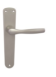 BA - LUXOR - B F8 - Nikl matný - BB otvor pro klíč - klika/klika - 90 mm (4/6)