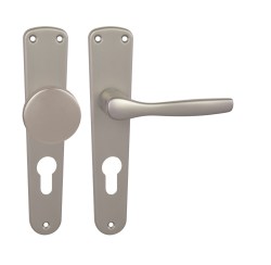 BA - LUXOR - B F8 - Nikl matný - BB otvor pro klíč - klika/klika - 90 mm (5/6)