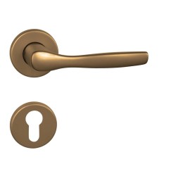 BA - LUXOR - R F4 - Bronz elox - klika/klika - bez spodní rozety (4/8)