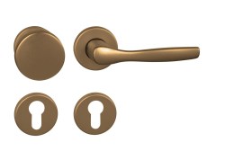 BA - LUXOR - R F4 - Bronz elox - klika/klika - bez spodní rozety (7/8)