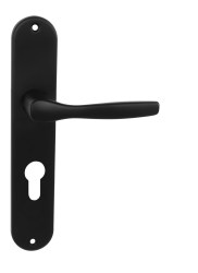 BA - LUXOR - S BS - Černá matná - BB otvor pro klíč - klika/klika - 72 mm (3/7)