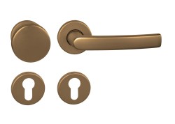 BA - MIRA - R F4 - Bronz elox - klika/klika - bez spodní rozety (7/8)