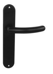 BA - NERO - S BS - Černá matná - klika/klika - WC klíč - 90 mm (4/6)