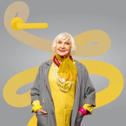 CB - MOOD ONE - R Žlutá citrónová matná (C09) - klika/klika - bez spodní rozety (12/12)