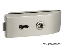 CT - 11000 Kování na skleněné dveře NP - Nikl perla (2/8)