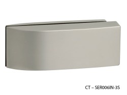 CT - 11000 Kování na skleněné dveře NP - Nikl perla - protikus na pasivní křídlo, CT - SER006IN-3S (8/8)