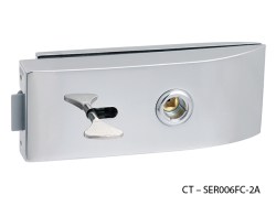 CT - 11000 Kování na skleněné dveře OC - Chrom lesklý (2/10)