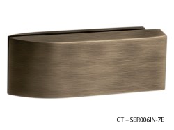 CT - 11000 Kování na skleněné dveře OGS - Bronz česaný matný (4/10)