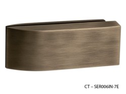 CT - 11000 Kování na skleněné dveře OGS - Bronz česaný matný (4/5)