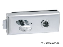 CT - 18000 Kování na skleněné dveře OC - Chrom lesklý (4/10)