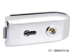 CT - 6000 Kování na skleněné dveře OC - ​​Chrom lesklý (3/10)