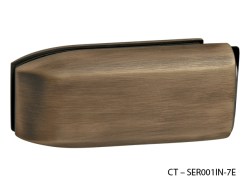 CT - 6000 Kování na skleněné dveře OGS - Bronz česaný matný (5/10)