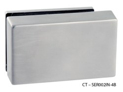 CT - 7000 Kování na skleněné dveře BN - Broušená nerez (3/6)