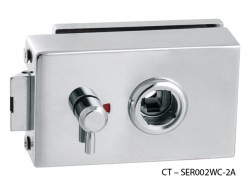 CT - 7000 Kování na skleněné dveře OC - Chrom lesklý (2/6)