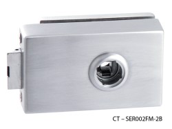 CT - 7000 Kování na skleněné dveře OCS - Chrom broušený