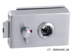 CT - 7000 Kování na skleněné dveře OCS - Chrom broušený (2/6)
