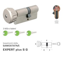 DK - EXPERT plus S G - s knoflíkem NP - Nikl perla