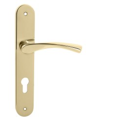 FO - FAN - SO OLV - Mosaz leštěná lakovaná - klika/klika - WC klíč - 72 mm (6/8)