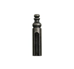 FT - KRYTKA NA ZÁVĚS ozdobná, na průměr pantu 14 mm OGA - Antik šedá - na průměr pantu 14 mm (2/2)