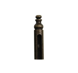 FT - KRYTKA NA ZÁVĚS ozdobná, na průměr pantu 16 mm OBA - Antik bronz