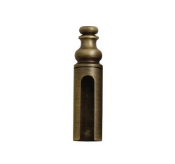 FT - KRYTKA NA ZÁVĚS ozdobná, na průměr pantu 20 mm OGS - Bronz česaný matný - na průměr pantu 20 mm (3/4)