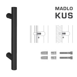 FT - MADLO kód K00 Ø 25 mm SP ks BS - Černá matná