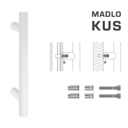 FT - MADLO kód K00 Ø 25 mm SP ks WS - Bílá matná