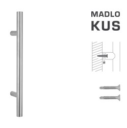 FT - MADLO kód K00 Ø 30 mm ST ks BN - Broušená nerez