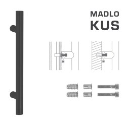 FT - MADLO kód K00 Ø 35 mm SP ks BS - Černá matná